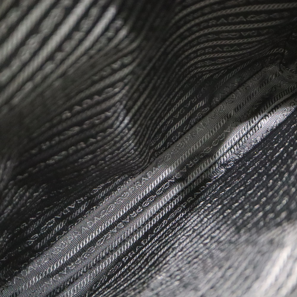 Prada Business Briefcase Tessuto Bag Leather Handbag